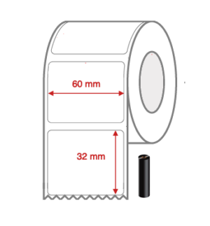 1484 60x32 TT DESK label industrial NON PERF