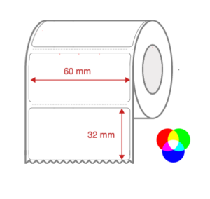 1488 60x32 InkJet Label NON PERF