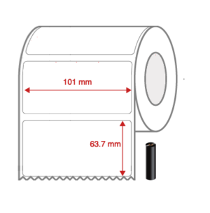 1514 101x63.7 TT DESK label NON PERF