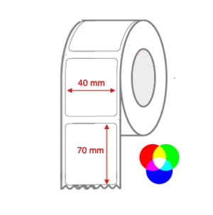 1558 40x70 INKJET label NON PERF