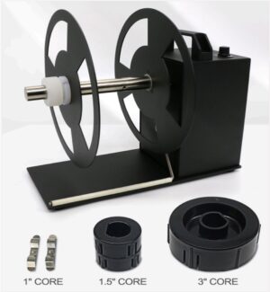 Label Rewinder A6 with Label feeding function - 120mm Wide 230mm OD