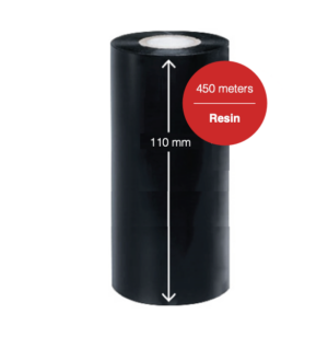 R110450 Resin Labelmate Ribbon 110mm x 450m v3