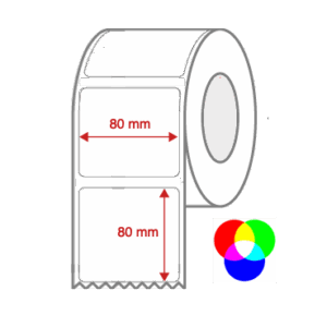 InkJet Label Rolls 70mm x 35mm Perforated for Inkjet Colour Label Printers