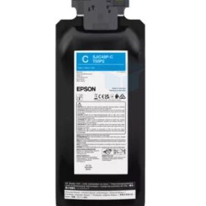 SJIC48P-C Cyan Gloss Ink Cartridge for Epson ColorWorks C8000 CW-C8010 C13T55P240