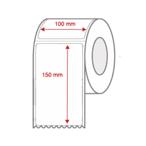 Shipping Labels 100mm x 150mm - 5 Rolls of 400 LPR