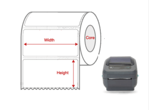 Cabinetry Bundle - Direct Thermal Printer + Removable Labels
