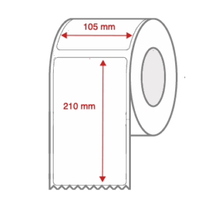 Direct Freight Shipping Labels 105mm x 210mm - 10 Rolls of 220 LPR