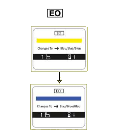 Monarch WHITE 3 line EO Process Indicator batch labels 25x31 750 LPR LM-MEO2531W