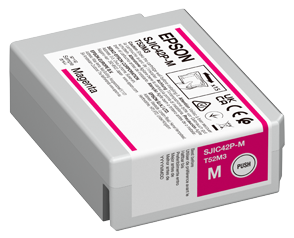 EPSON InkJet Cartridge CW-C4000 / CW-C4010A Magenta Gloss C13T52M340 SJIC42P-M