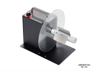 LabelMate USA MC10A Mini Rewinder with 76mm core holder MC-10 80-203-0001