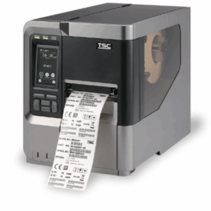 TSC MX241P Industrial Thermal Transfer Label Printer 4" 203dpi Touch LCD Screen USB/SER/ETH Full Rewinder