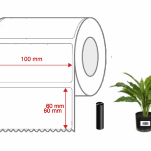 Thermal Transfer Nursery Weather And Water Resistant Synthetic Labels 100mm X 60mm 