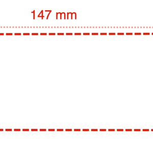 147mm x 40mm Nursery and Garden Pot Plant Tags - Plasnet - Perforated 