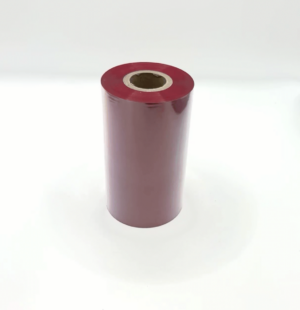 Premium RED Wax Resin Thermal Ribbon 110mm wide x 300 meters long - WR110300R