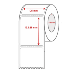 StarTrack FreightMaster Shipping Labels 105mm x 152.88mm - 10 Rolls of 430 LPR