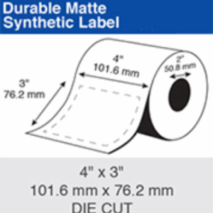 Epson Inkjet Label Roll 101.6mm x 76.2mm x 50mm Core (Rolls of 380) Synthetic C35CD002