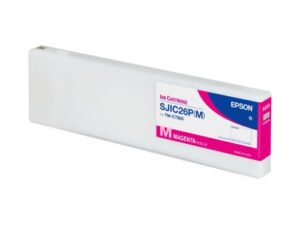 Magenta Matte Ink Cartridge for EPSON ColorWorks C7500 C33S020616 SJIC26P(M)