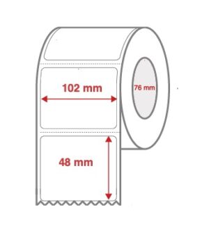 L16937 102mm x 48mm label industrial TT