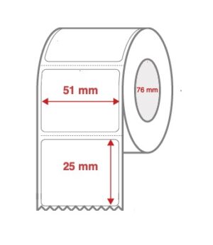 L17581 51x25 label industrial TT